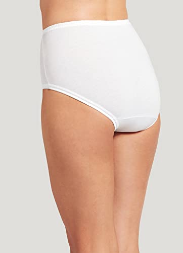 Jockey Women's Underwear Elance Brief - 6 Pack, White, 6 #TOP2