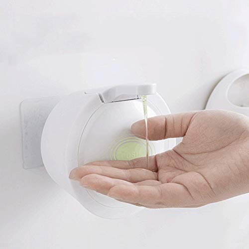RJMAC, dispenser di sapone manuale da parete, 350 ml, dispenser di sapone per cucina, bagno, hotel, ufficio, casa, servizi sanitari