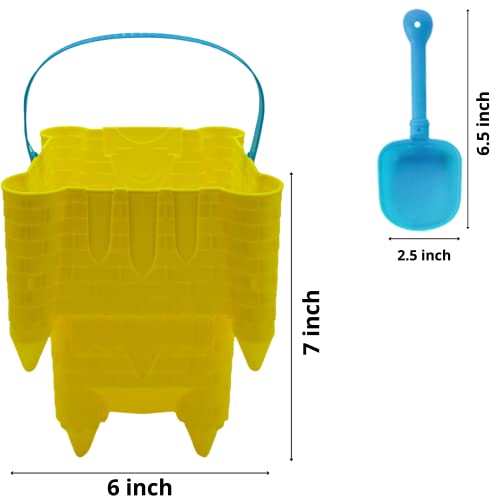 Set De Juguetes De Playa Para Niños – 8 Piezas Con Cubo, Palas Y Moldes Para Construir Castillos, Ideal Para Arena Y Juegos Al Aire Libre