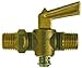 Midland Metal 46166T Brass 1/4 Mip X Mip S/O Cock 150 Psi (Pack Of 10)