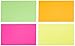 Amazon Basics Ruled Index Flash Cards for Studying and Note Taking, Assorted Neon Colored, 3x5 Inch, 300-Count