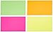 Amazon Basics Ruled Index Flash Cards, Assorted Neon Colored, 3x5 Inch, 300-Count