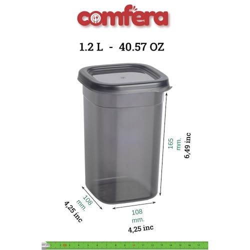 12-Piece BPA-Free Airtight Food Storage Containers with Lids and Labels