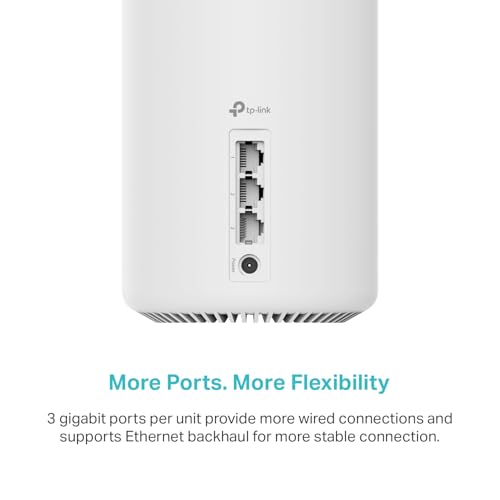 TP-Link Deco XE75 AXE5400 Tri-Band WiFi 6E System - Wi-Fi up to 7200 Sq.Ft, Engadget Rated Best for Most People, Replaces WiFi Router and Extender, AI-Driven New 6GHz Band, 3-Pack by TP-Link - Image 5