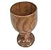 Vintage Design Handmade Wooden Goblet Wine Cup Drinkware Wood Chalice For Parties & Housewarming
