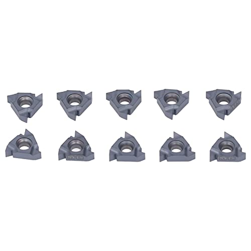 Set de 10 fresas de carburo para torneado CNC miniatura 1