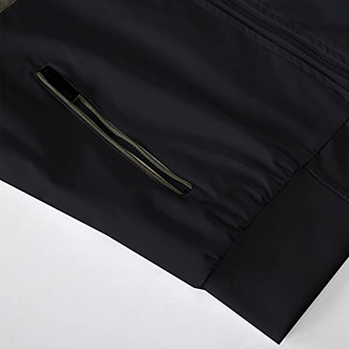 48R Jacket Jackets For Men Lightweight Softshell Varsity Windbreaker Oversized Street Windbreaker Causal Varsity Baseball Jacket(C-Army Green,Xx-Large) #TOP2