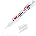 edding 95 marqueur pour verre - blanc - 1 stylo - pointe ronde 1,5-3 mm - marqueurs effaçables pour vitres - marquer des surfaces en verre (vitres, tableaux,tableau blancs) - effaçables à sec