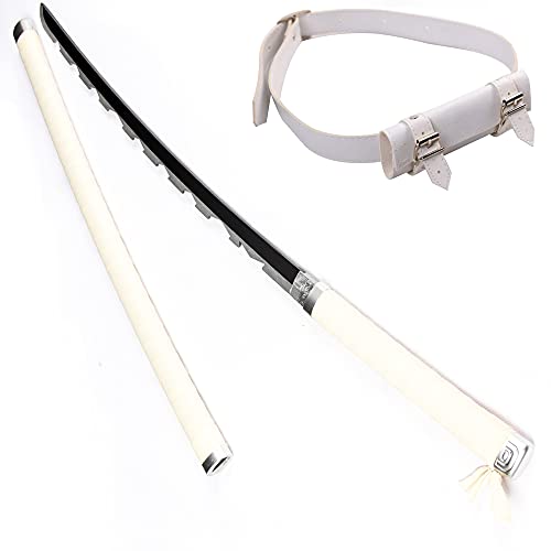 minghu minghuSword,Anime Bamboo Blade Demon Slayer Katana,Protagonist Katana for Cosplay Purpose, Anime Original Texture, (Hashibira Inosuke, 40.55in)