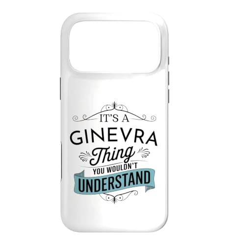 It's A Ginevra Thing You Wouldn't Understanding Funny Ginevra �X�}�z�P�[�X iPhone 17 Pro Max �p
