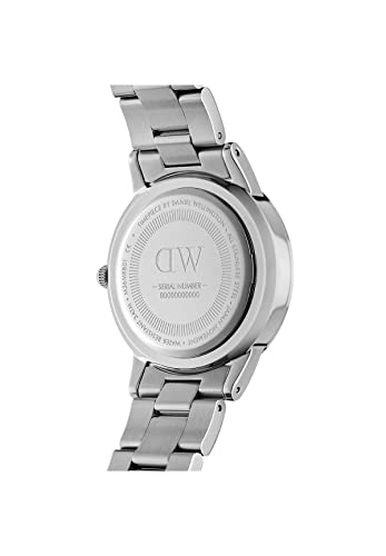 Daniel Wellington Iconic Link Capri Blue Dial Silver Watch - Image 6