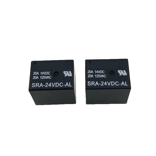 Relais 24V SRA24VDCAL DC24V 20A micro relais 4 pin pour carte PCB