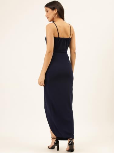 Image of Trend Arrest.ed Women's Bodycon Midi Dress | Casual & Night Out Fit | Slim Fit Stretch Fabric