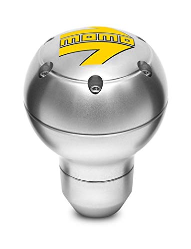 Amazon | MOMOシフトノブ ラウンドメタル シルバー SK115 