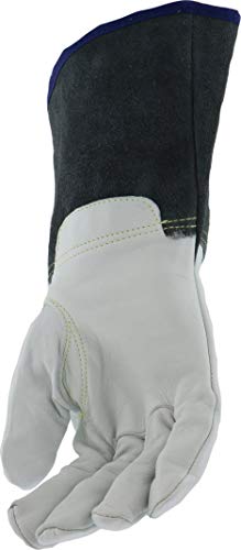 Ironcat 6144 Kidskin Tig Welder – Large, Top Grain, Keystone Thumb, Kevlar Construction, Gauntlet Cuff #TOP4