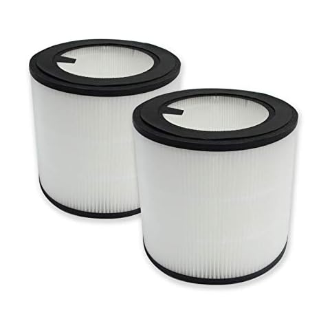 PUREBURG 2-Pack Replacement HEPA Filters Compatible with PHILIPS Series 800 Air Purifiers - AC0830/10 AC0820/30 AC0820/10 AC0819/10, Part FY0194/30 Cover