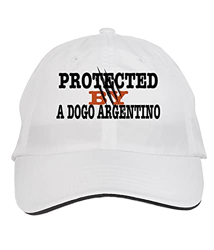 Gorra ajustable DOGO color blanco miniatura 1