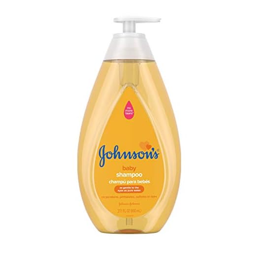 Johnson’s Tear Free Baby Shampoo, Free of Parabens, Phthalates, Sulfates and Dyes, 27.1 fl. oz
