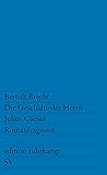 Die Geschäfte des Herrn Julius Caesar: Romanfragment (edition suhrkamp) - Bertolt Brecht