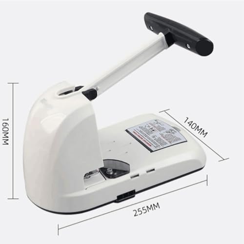 Perforatrice per carta multi-angolo, attrezzatura per perforazione resistente per angoli rotondi e semicerchio, foro da 6 mm, capacità massima di 100 fogli, include perforatrici R3,5 mm, R6 mm, R10 mm