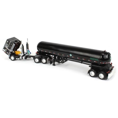 DCP Peterbilt 352 camión 1:64 negro y gris miniatura 4