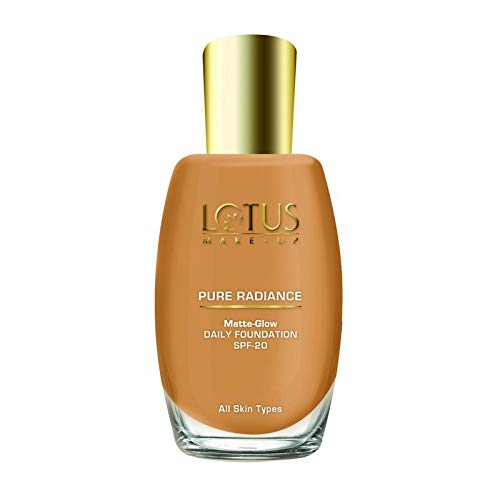 Buy Lotus Herbals Pure Radiance Matte Glow Daily Foundation Spf 20 Caramel 25ml Online At Low Prices In India Amazon In