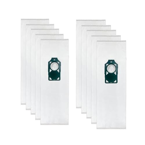 10 Pack HEPA Vacuum Bags for Riccar Supralite Cleaner RLH-6, R10S, R10CV, R17, R10P, R10, RLHC-6, for Simplicity Freedom Upright Vacuum Cleaner SLH-6, S10S, S10D, S10CV, S10P, S10, S10SAND, SLHC-6