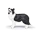 PAPO - Border Collie - Realistic Figurine - for Ages 3+ - Dogs and Cats Collection - Hand Painted - Highly Detailed - Durable and Educational - Gift Idea - Collectable - Border Collie Toy