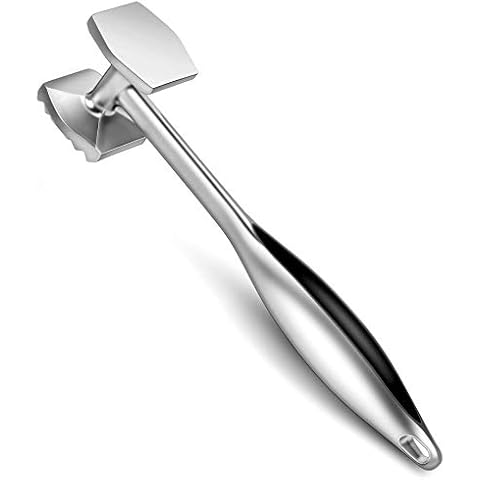 Aliglow Meat Tenderizer Hammer/Mallet Tool/Pounder For Tenderizing and Pounding Cover