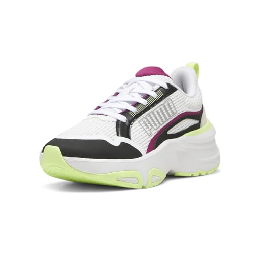 PUMA Womens Softride Divine Running Sneakers Shoes - Black, Pink, White - Size 9.5 M2