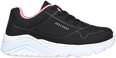 Skechers Kids Street Uno Lite-in My Zone Sneaker, Black/Rose Gold, 13 US Unisex Little Kid | Image 4