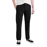 Dockers Mens Smart 360 Flex California Khaki Slim Casual Chinos, Beautiful Black, 33W / 32L UK