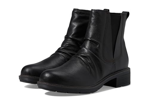 Clarks Women's Hearth Rose Mid Calf Boot, Schwarz Leder, 5 – Ansicht 1