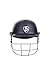 SG OPTIPRO Cricket Helmet | Navy Blue | Size: Large | Polypropylene Shell | Men & Boys | Adjustable Steel Grill | Breathable Padding | Impact-Resistant | Lightweight & Sweat-Absorbent