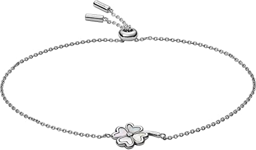 Fossil Armband Für Frauen Sterling Silber, Länge: 216mm Silber Sterling Silber Armband, JFS00542040 – Ansicht 1