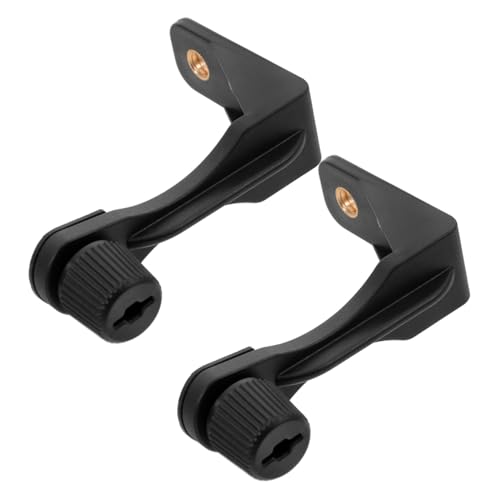 OSOLADY Binocular Scope Mount Adapter 2pcs Abs Alloy Material for Secure Telescope Support