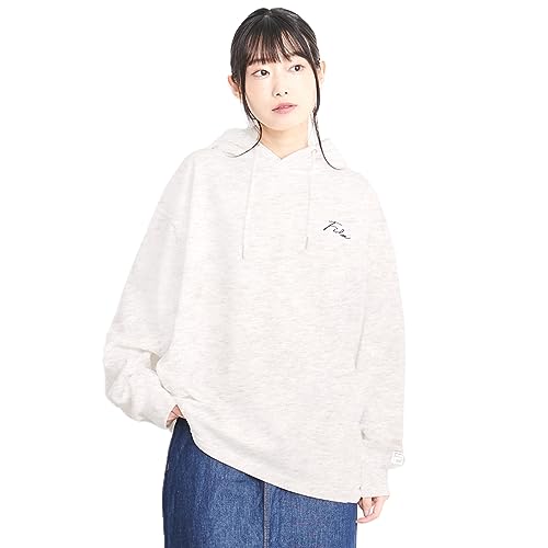 [フィラ] パーカー レディース スウェット 長袖 カジュアル ゆったり ブランド 丈夫 ロゴ 柔らかい オシャレ グラデーション人気 キャンプ洋服 韓流 アウトドア tシャツ 裏起毛 無地 FH7949 ホワイト