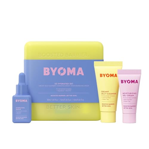 BYOMA So Hydrated Set - Barrier Repair Skincare Set (30ml, 15ml, ...