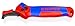 Messe mit günstig Kaufen-KNIPEX 16 50 145 SB Abmantelungsmesser mit Gleitschuh und Ratschenfunktion mit Mehrkomponenten-Hüllen 146 mm