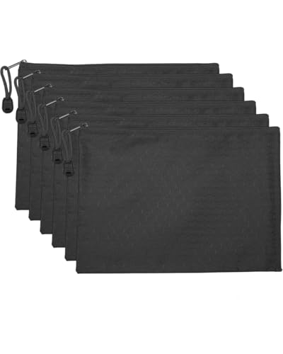 Design con cerniera: il design accurato della cerniera funziona senza intoppi e le cuciture sono molto strette, mantenendo il contenuto della borsa pulito e ordinato. Design leggero e pratica cerniera, facile da aprire e chiudere, facile da usare.