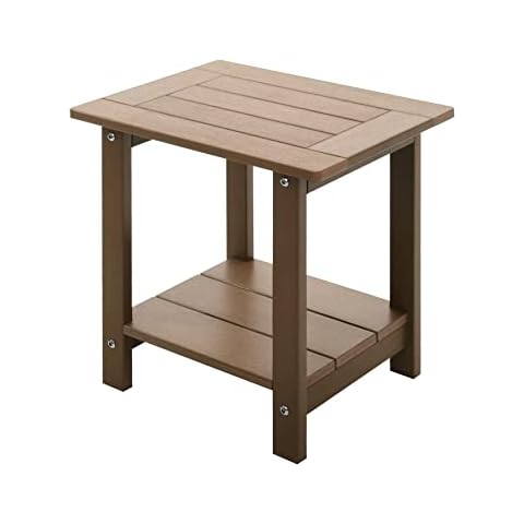 Meluvici Double Adirondack Outdoor Side Table Cover
