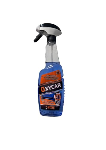 OXYCAR - Eliminador profissional de óxidos e resíduos ferrosos. Rápido e eficaz. Descontaminante para jantes e tintas. Formato de 500 ml