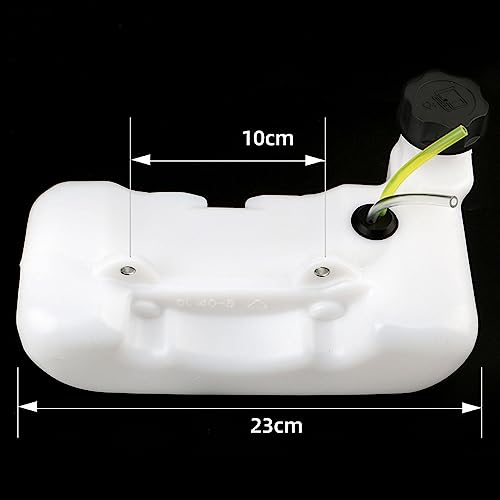 Tanque de combustible para desbrozadora accesorio resistente depósito 139 4
