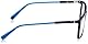 Fila Quadratisch Cellulose acetate Brillen in Shiny Full Blue für Jungen, Brille mit Sehstärke, optional mit Sonnenbrillen tönung oder Blaulichtfilter (Modell VFI486L)