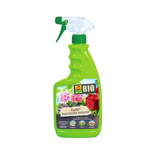 Compo Fazilo insecticida natural, Pulverizador, Control de plagas en plantas ornamentales de interior y exterior, 750 ml