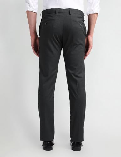 Image of Arrow Heathered Slim Trousers