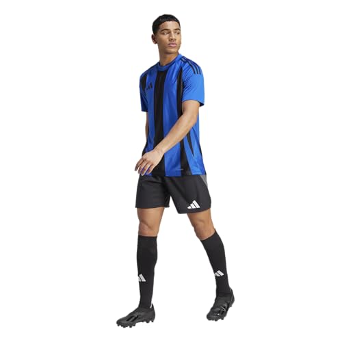 adidas Uomo Striped 24 Jersey, Team Royal Blue/Black, L