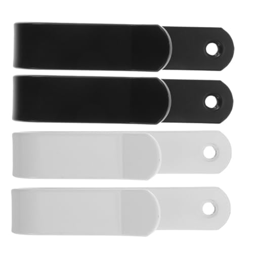 POPETPOP 4pcs Sturdy Mounting Clips for Horizontal Display and Secure Storage Easy Installation Fit for All Snowboard for Garage and Indoor Use