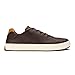 OLUKAI Lae'ahi Li 'ILI Men's Leather Sneakers, Supple Full-Grain Leather Shoes, Drop-in Heel & All Weather Rubber Soles, Dk Java/Dk Java, 12