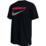 Nike Liverpool FC Swoosh T-Shirt (XL, Black)